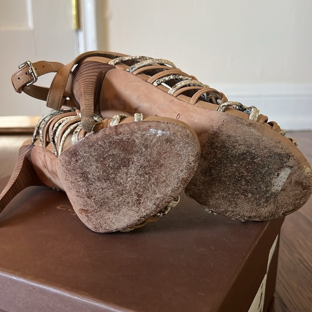 Coach Jody Python Print Stilettos - image 4